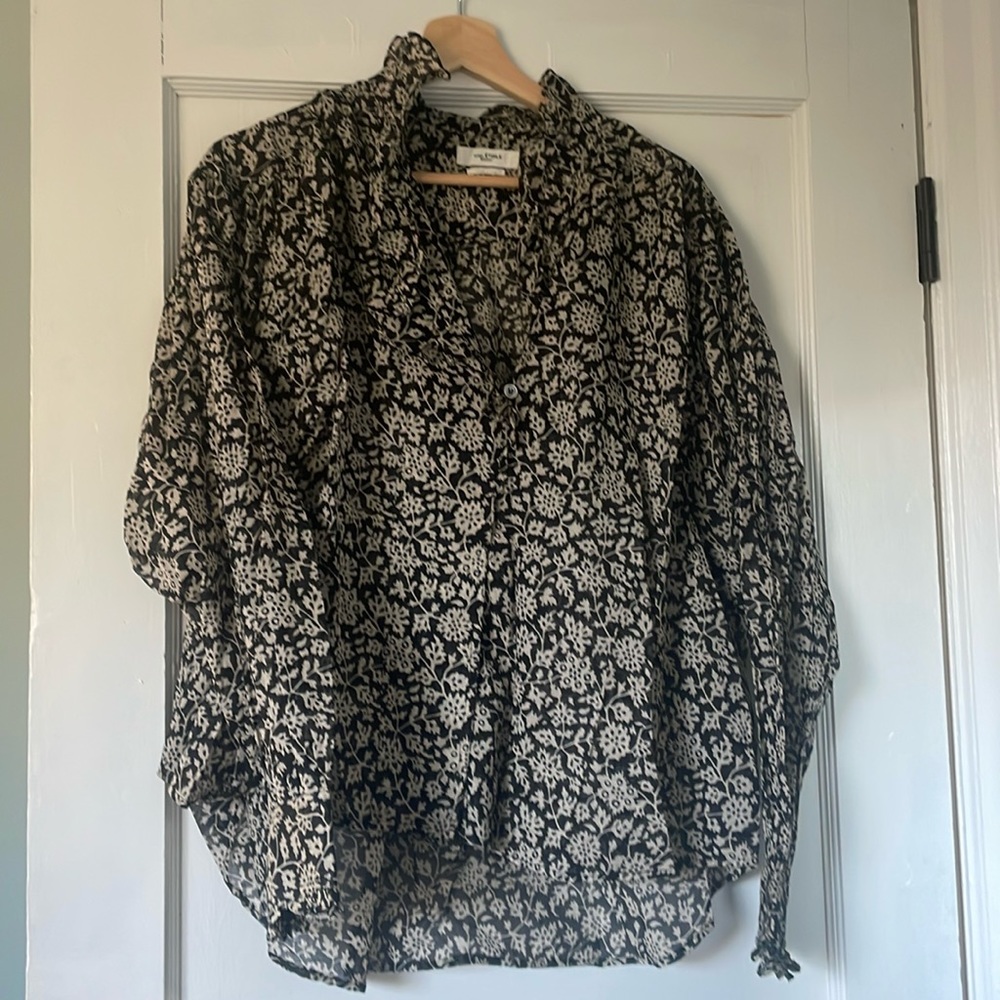 Isabel Marant Etoile Maria Ruffled Blouse